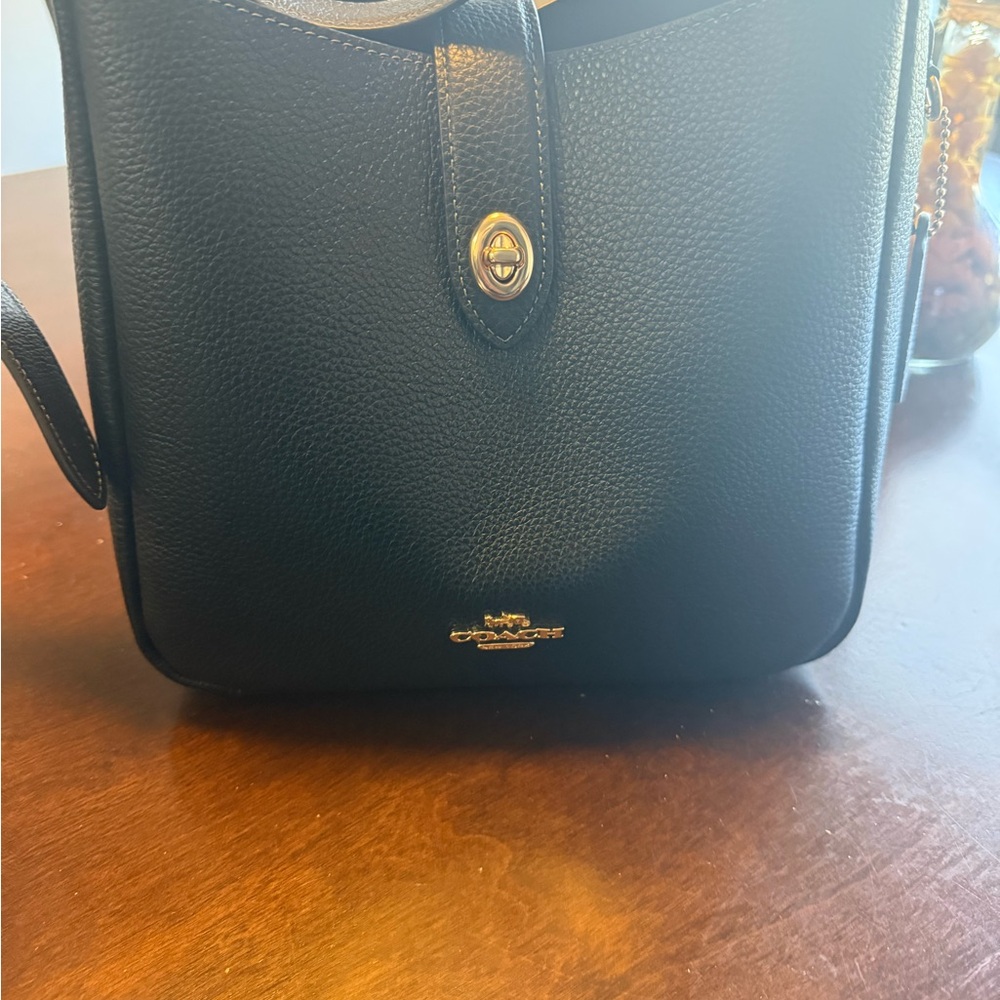 Coach Black Leather Crossbody Bag - Picture 2 of 9